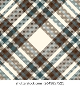 Tartan ou padrão de cor retro xadrez. Design de ilustração vetorial.