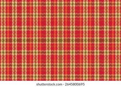 Tartan or plaid retro color pattern. Vector illustration design.