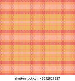 Tartan ou padrão de cor retro xadrez. Design de ilustração vetorial.