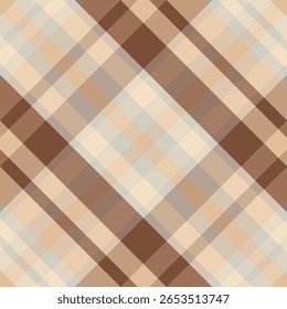 Patrón de color tartán o retro a cuadros. Diseño de Ilustración vectorial.