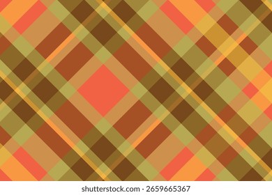 Tartan or plaid retro color pattern. Vector illustration design.