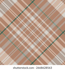 Tartan ou padrão de cor retro xadrez. Design de ilustração vetorial.