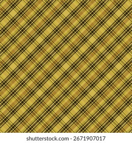 Patrón de color tartán o retro a cuadros. Diseño de Ilustración vectorial.