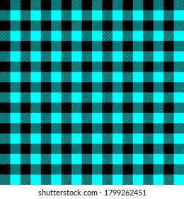 Tartan plaid. Patrón escocés en jaula negra y а. Jaula escocesa. Fondo tradicional escocés a cuadros. Textura de tela sin fisuras. Ilustración del vector