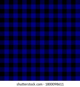 Tartan plaid. Patrón escocés en jaulas negras y navales. Jaula escocesa. Fondo tradicional escocés a cuadros. Textura de tela sin fisuras. Ilustración del vector