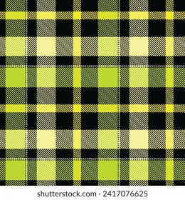 Tartan plaid. Scottish pattern. Scottish cage. Traditional Scottish checkered background. Template for design ornament. Seamless fabric texture. Vector illustration