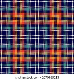 Tartan plaid. Scottish pattern in red, white cage. Scottish cage. Traditional Scottish checkered background. Template for design ornament. Seamless fabric texture ethnic pattern vector illustrations