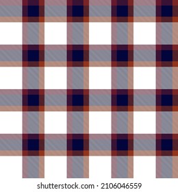 Tartan plaid. Scottish pattern in red, white cage. Scottish cage. Traditional Scottish checkered background. Template for design ornament. Seamless fabric texture ethnic pattern vector illustrations