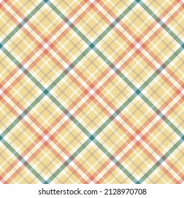 Tartan plaid. Scottish pattern in red, white cage. Scottish cage. Traditional Scottish checkered background. Template for design ornament. Seamless fabric texture ethnic pattern vector illustrations