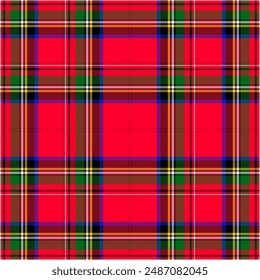 Tartan Plaid Scottish Pattern,colored seamless plaid tartan pattern for fabric design or wallpaper background,EPS 10.