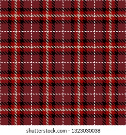 Tartan Plaid Scottish Seamless Pattern. Texture from tartan, plaid, tablecloths, shirts, clothes, dresses, bedding, blankets and other textile. 