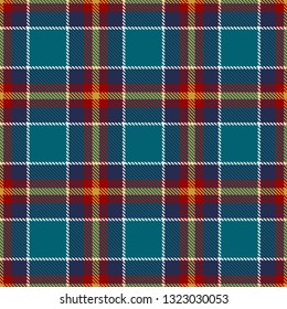 Tartan Plaid Scottish Seamless Pattern. Texture from tartan, plaid, tablecloths, shirts, clothes, dresses, bedding, blankets and other textile. 