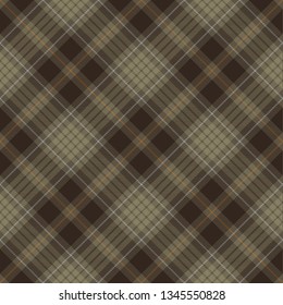 Tartan Plaid Scottish Seamless Pattern Background. Brown, Beige  and  Gray Color  Wrap.  Flannel Shirt Patterns. Trendy Tiles Vector Illustration for Wallpapers