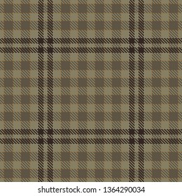 Tartan Plaid Scottish Seamless Pattern Background. Brown, Beige  and  Gray Color  Wrap.  Flannel Shirt Patterns. Trendy Tiles Vector Illustration for Wallpapers
