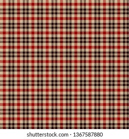Tartan Plaid Scottish Seamless Pattern Background. Black, Red  and  Camel Beige  Color  Wrap. Flannel Shirt Patterns. Trendy Tiles Vector Illustration for Wallpapers
