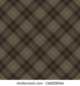 Tartan Plaid Scottish Seamless Pattern Background. Brown, Beige  and  Gray Color  Wrap.  Flannel Shirt Patterns. Trendy Tiles Vector Illustration for Wallpapers