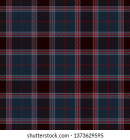 Tartan Plaid Scottish Seamless Pattern Background. Blue, Black and  Red  Color  Wrap. Flannel Shirt Patterns. Trendy Tiles Vector Illustration for Wallpapers.