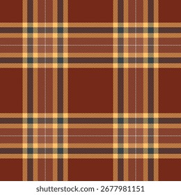 Tartan plaid seamless multicolor texture pattern for textile, fabrics, print, clothing, garments, wrapping paper, and vector background.