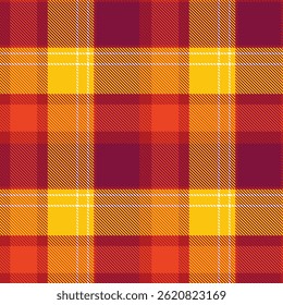 Tartan Xadrez Padrão Sem Costura. Padrão de xadrez de verificação abstrato. Tecido Escocês Tradicional. Camisa Lumberjack Flannel Têxtil. Amostra De Bloco Padrão Incluída.