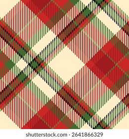 Tartan Plaid Seamless Pattern. Abstract Check Plaid Pattern. Traditional Scottish Woven Fabric. Lumberjack Shirt Flannel Textile. Pattern Tile Swatch Included.