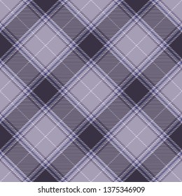 Tartan Plaid  Seamless Pattern Background. Purple  and  Blue  Color  Wrap. Flannel Shirt Patterns. Trendy Tiles Vector Illustration for Wallpapers.