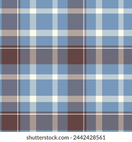 Tartán A Cuadros Fondo De Patrón Sin Costura. Camisa de franela Patrones de tartán. Ilustración vectorial de azulejos de moda para fondos de pantalla.