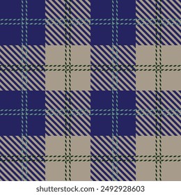 Tartan Plaid Seamless Pattern Background 
