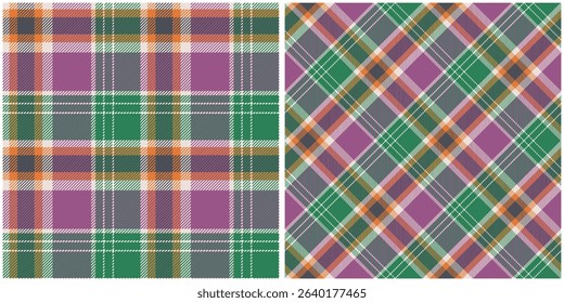 Tartan Plaid Seamless Pattern. Checker Pattern. Flannel Shirt Tartan Patterns. Trendy Tiles Vector Illustration for Wallpapers.