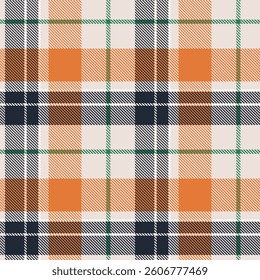 Tartan Plaid Seamless Pattern. Checkerboard Pattern. Traditional Scottish Woven Fabric. Lumberjack Shirt Flannel Textile. Pattern Tile Swatch Included.