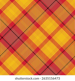 Tartan Xadrez Padrão Sem Costura. Padrão De Tabuleiro De Xadrez. Modelo para Ornamento de Design. Textura de malha perfeita. Ilustração de vetor