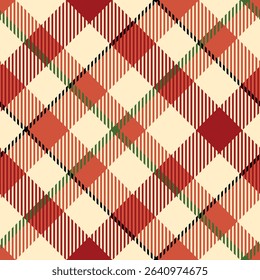 Tartan Plaid Seamless Pattern. Classic Plaid Tartan. Seamless Tartan Illustration Vector Set for Scarf, Blanket, Other Modern Spring Summer Autumn Winter Holiday Fabric Print.