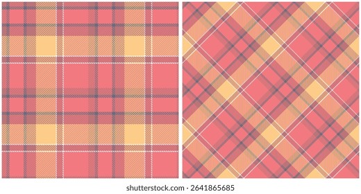 Tartan Plaid Seamless Pattern. Classic Plaid Tartan. Template for Design Ornament. Seamless Fabric Texture. Vector Illustration