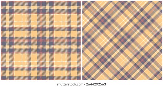 Tartan Xadrez Padrão Sem Costura. Tartan Xadrez Clássico. Tecido Escocês Tradicional. Camisa Lumberjack Flannel Têxtil. Amostra De Bloco Padrão Incluída.