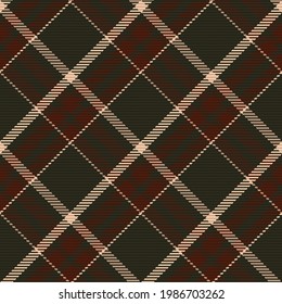 Tartan plaid seamless pattern. Color textile background. Flannel shirts. Vector illustration for wallpapers, fabric, scottish cage.