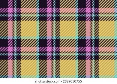 Tartan plaid seamless pattern. Color textile background. Flannel shirts. Vector illustration for wallpapers, fabric, scottish cage.