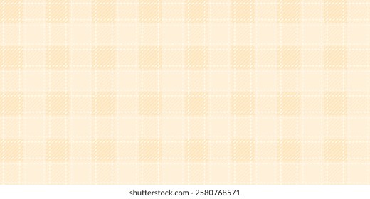 Tartan plaid seamless pattern cream colors background graphic illustration.