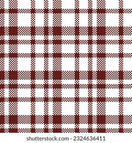 Tartán Tocó Un Patrón Sin Marea. El patrón plastificado no tiene inconvenientes. Flannel Shirt Tartan Patterns. Ilustración del vector de mosaicos de moda para fondos de escritorio.