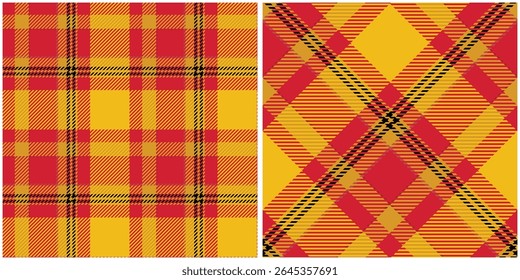 Tartan Plaid Seamless Pattern. Plaid Pattern Seamless. Seamless Tartan Illustration Vector Set for Scarf, Blanket, Other Modern Spring Summer Autumn Winter Holiday Fabric Print.