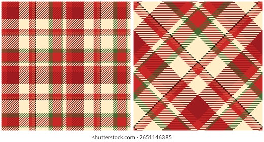 Tartan Xadrez Padrão Sem Costura. Padrão sem emenda Tartan. Vetor de ilustração de tartan sem costura definido para lenço, cobertor, outro moderno primavera verão outono inverno tecido de férias impressão.