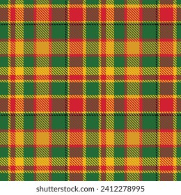 Tartan Plaid Seamless Pattern. Plaids Pattern Seamless. Template for Design Ornament. Seamless Fabric Texture. Vector Illustration