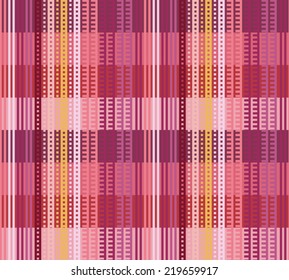 tartan plaid seamless pattern red