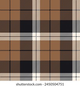 Tartan plaid seamless pattern. Scottish, lumberjack and hipster fashion style.