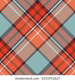 Tartan Plaid Seamless Pattern. Scottish Plaid, Seamless Tartan Illustration Vector Set for Scarf, Blanket, Other Modern Spring Summer Autumn Winter Holiday Fabric Print.
