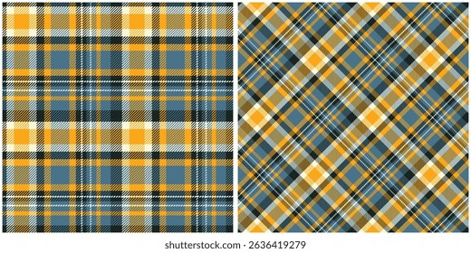 Tartan Plaid Seamless Pattern. Scottish Tartan Seamless Pattern. Seamless Tartan Illustration Vector Set for Scarf, Blanket, Other Modern Spring Summer Autumn Winter Holiday Fabric Print.