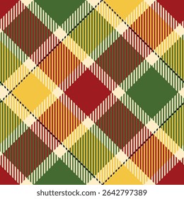 Tartan Xadrez Padrão Sem Costura. Escocês xadrez, sem emenda Tartan ilustração vetor conjunto para cachecol, cobertor, outro moderno primavera Verão outono inverno inverno tecido impresso.