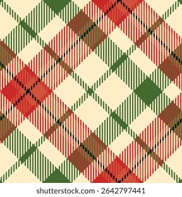 Tartan Xadrez Padrão Sem Costura. Escocês Xadrez, Tecido Tecido Escocês Tradicional. Camisa Lumberjack Flannel Têxtil. Amostra De Bloco Padrão Incluída.