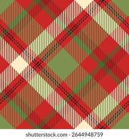 Tartan Xadrez Padrão Sem Costura. Escocês Xadrez, Camisa de Flanela Tartan Padrões. Ilustração de vetor de azulejos na moda para papéis de parede.