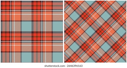 Tartan Xadrez Padrão Sem Costura. Escocês xadrez, sem emenda Tartan ilustração vetor conjunto para cachecol, cobertor, outro moderno primavera Verão outono inverno inverno tecido impresso.
