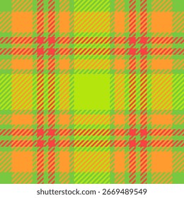 Tartan plaid nahtlose Muster für Textilien, Stoffe, Druck, Tapete, Umhüllungspapier, Kleidung, Kleidung und Hintergrund. Schottische Scheck-Vektorgrafik