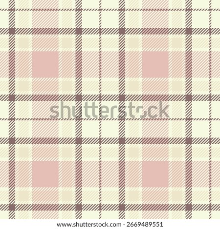 Tartan plaid seamless pattern for textile, fabrics, print, wallpaper, wrapping paper, garments, clothing and background. Scottish check vector illustration